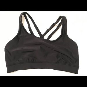 Lululemon Black Energy Swim Top Size 8